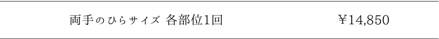 リバイタルセルフォームで部分痩せの料金表